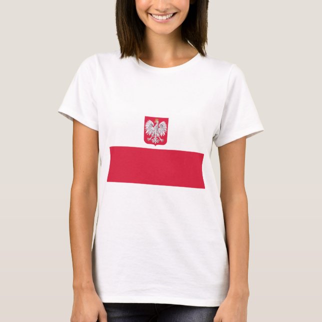 Camiseta Bandera polaca (Anverso)