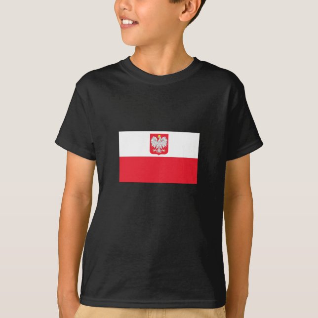Camiseta Bandera polaca (Anverso)