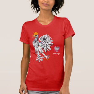 Camiseta Bandera polaca, águila y Polonia Moda Polska/depor