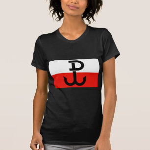 Camiseta Bandera polaca de la resistencia