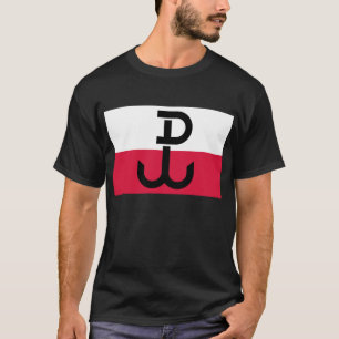 Camiseta Bandera polaca de la resistencia
