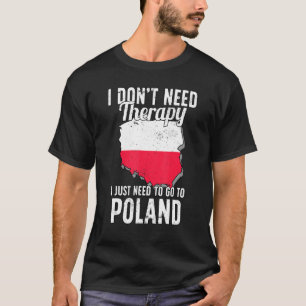 Camiseta Bandera polaca I Bandera polaca I Vacaciones I Pol
