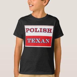 Camiseta Bandera polaca texana polaca