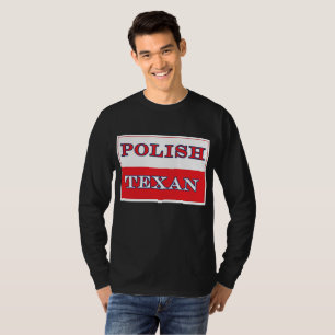 Camiseta Bandera polaca texana polaca