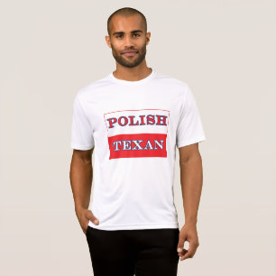 Camiseta Bandera polaca texana polaca