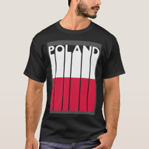 Camiseta Bandera polaca vintage