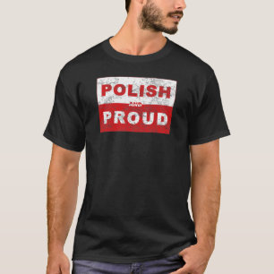 Camiseta Bandera polaca y orgullosa