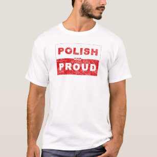 Camiseta Bandera polaca y orgullosa