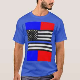 Camiseta Bandera policial