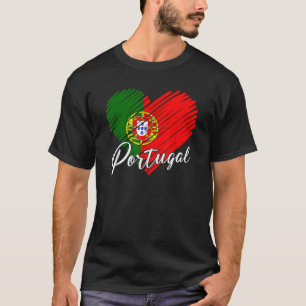 Camiseta Bandera portuguesa antigua raíz del orgullo de Por