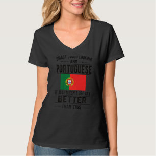 Camiseta Bandera portuguesa de buen aspecto Portugal