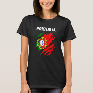 Camiseta Bandera portuguesa de Portugal