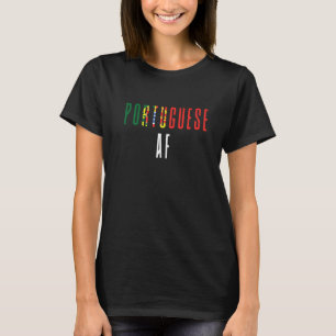 Camiseta Bandera portuguesa de Portugal