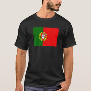 Camiseta Bandera portuguesa de Portugal Orgullo Bandera por