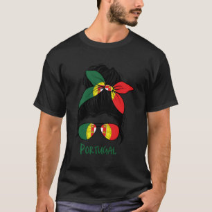 Camiseta Bandera portuguesa de Portugal orgullosa