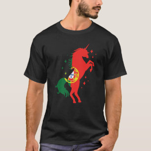 Camiseta Bandera portuguesa de Unicorn Portugal
