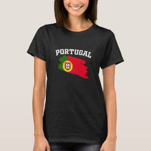 Camiseta Bandera portuguesa Lisboa Vacaciones recuerdos por