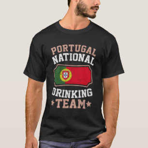 Camiseta Bandera portuguesa orgullosa