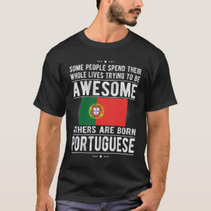 Camiseta Bandera portuguesa Patrimonio portugués Raíces p