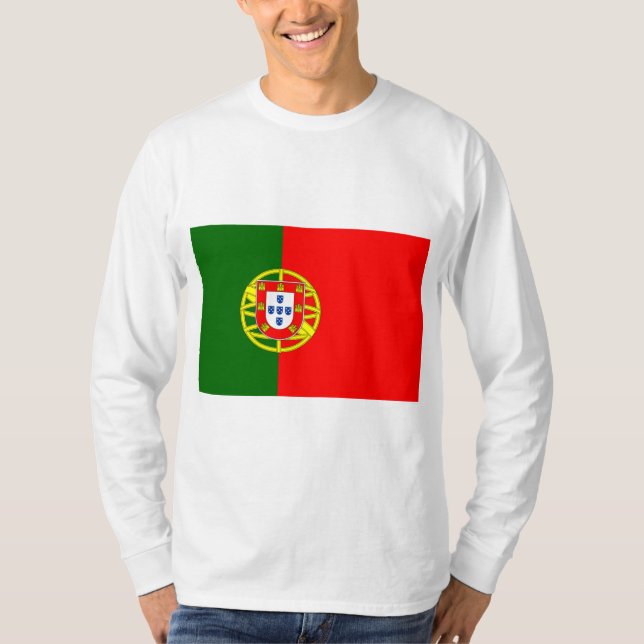 Camiseta Bandera portuguesa (Portugal) (Anverso)