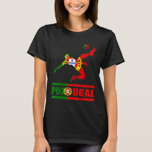 Camiseta Bandera Portuguesa Portugal Fútbol Orgullo Portugu