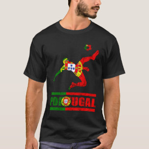 Camiseta Bandera Portuguesa Portugal Fútbol Orgullo Portugu
