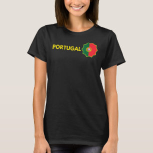 Camiseta Bandera portuguesa vintage de Portugal Entrenamien