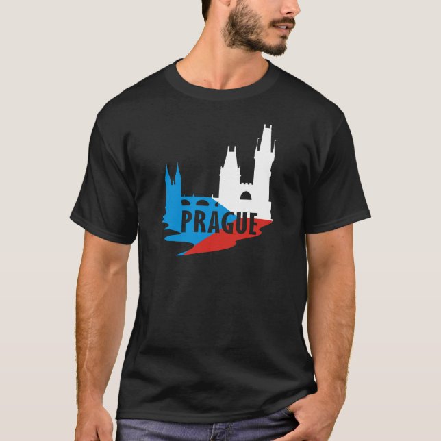 Camiseta Bandera Praga (Anverso)