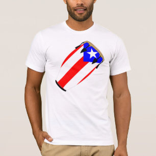 Camiseta Bandera Puerto Rico del Conga