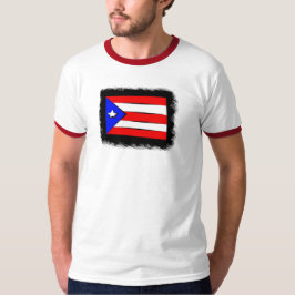 Camiseta Bandera puertorriqueña