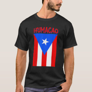 Camiseta Bandera puertorriqueña Humacao Puerto Rico