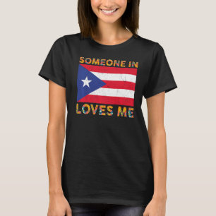 Camiseta Bandera Puertorriqueña Que Alguien En Puerto Rico