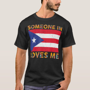 Camiseta Bandera Puertorriqueña Que Alguien En Puerto Rico 