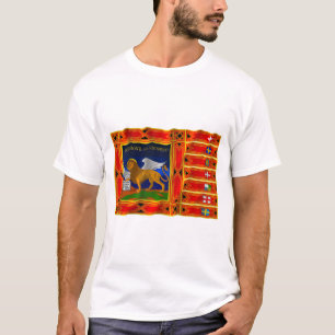 Camiseta Bandera que agita de Véneto