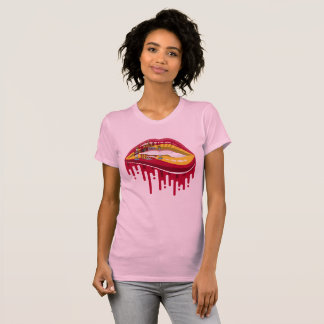Camiseta bandera raíz orgullo labios España