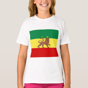 Camiseta Bandera rastafari (Rastafarianismo) (Rasta)