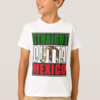 Camiseta Bandera recta de Outta México