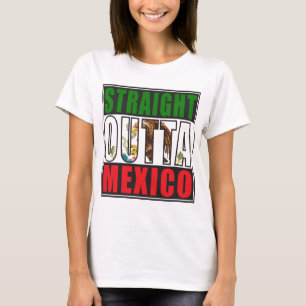 Camiseta Bandera recta de Outta México
