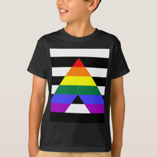 Camiseta Bandera recta del aliado