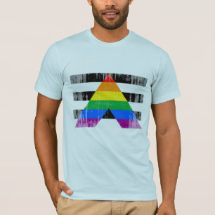 Camiseta Bandera recta distressed.png del aliado