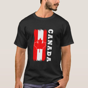 Camiseta Bandera Regalo Canadá Varsity Canadiense Toronto R