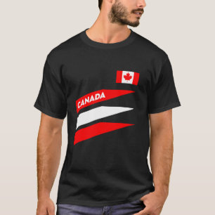 Camiseta Bandera Regalo Canadá Varsity Canadiense Toronto R