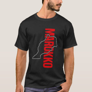 Camiseta Bandera Regalo Marruecos Marroquí Bereber Nafri