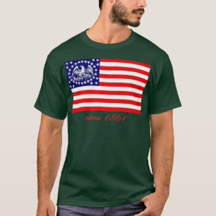 CAMISETA BANDERA REGIMENTAL DE LA GUERRA CIVIL EN PLURIBUS