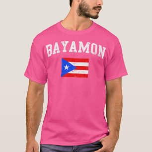 Camiseta Bandera Retro Bayamon Puerto Rico