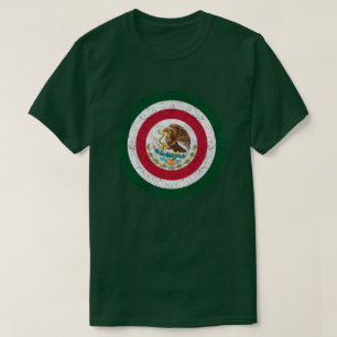 Camiseta Bandera retro de Capitán México