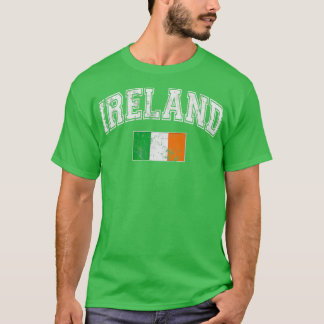 Camiseta Bandera retro de Irlanda Día de los Sta Patrocinad