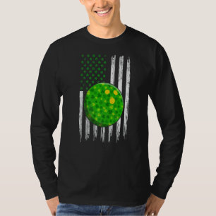 Camiseta Bandera Retro Ee.Uu. Bowling Shamrock Sports St Pa