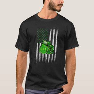 Camiseta Bandera Retro USA Boxing Shamrock Sports St. Patri
