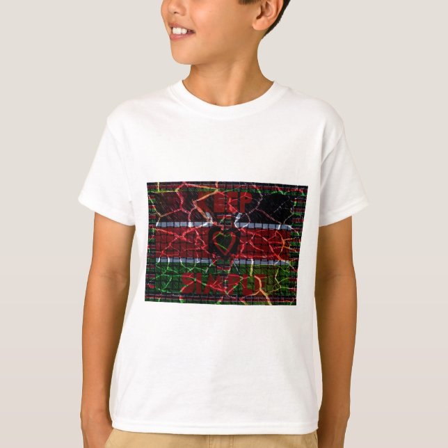 Camiseta Bandera rota: Manténganlo simple - Resiliencia ken (Anverso)